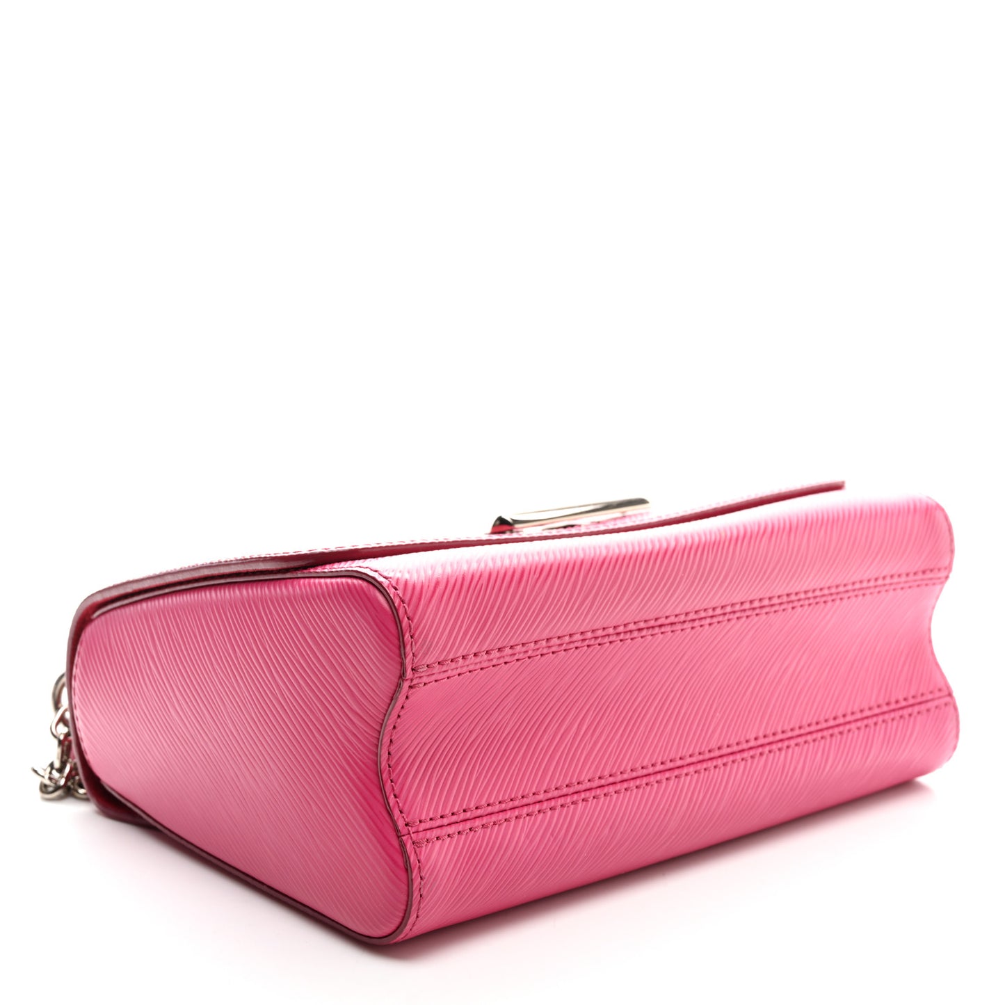 Epi Twist Shoulder Bag MM Hot Pink