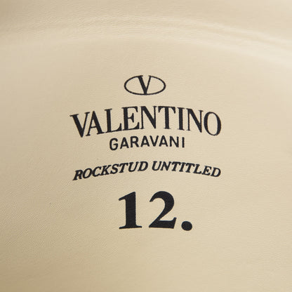 Valentino Garavani Vitello Rockstud Envelope Clutch Bag Black 5 of 9