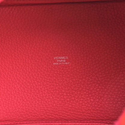 Hermes Taurillon Clemence Swift Eclat Picotin Lock 18 PM Rose Mexico Rouge De Coeur 6 of 10