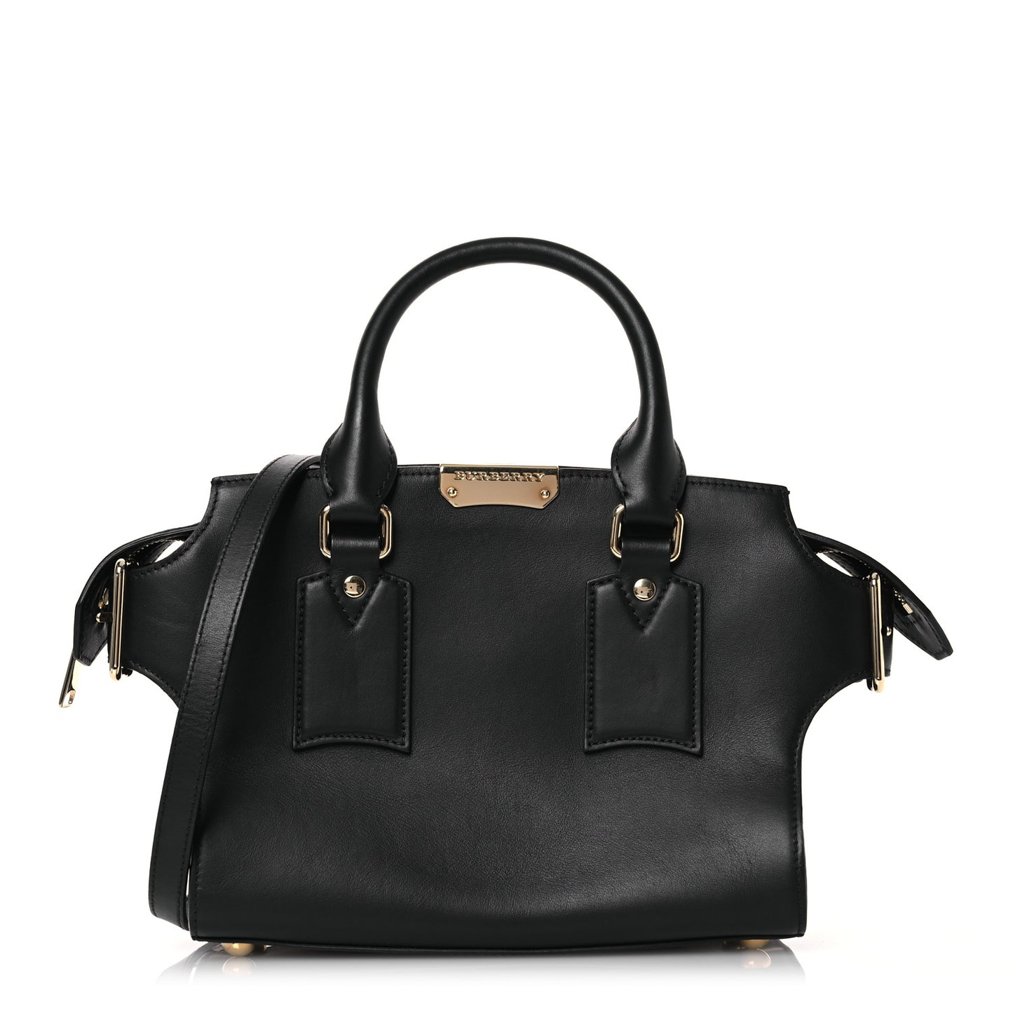 Calfskin Small Clifton Bag Black