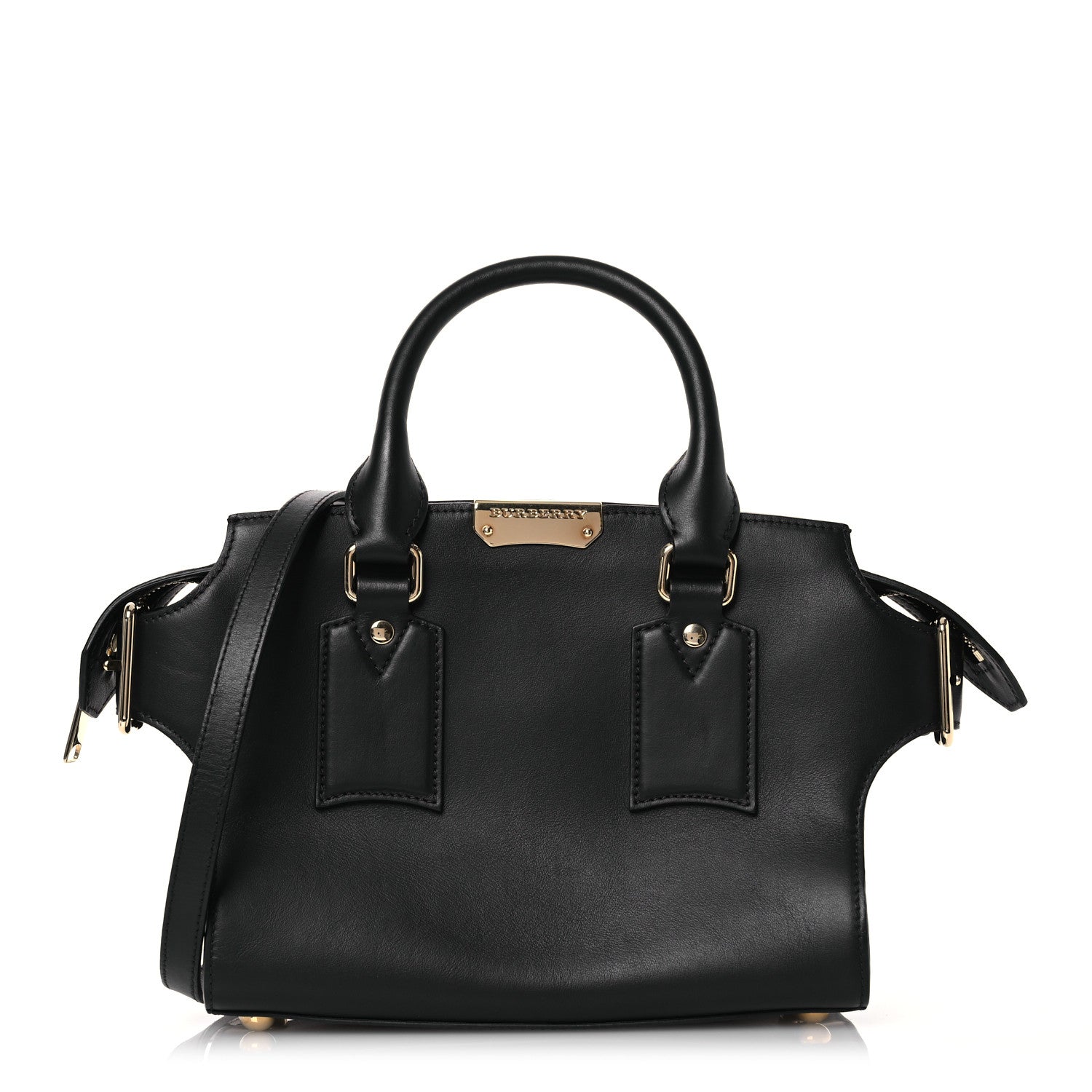 Burberry Calfskin Small Clifton Bag Black 1 of 15