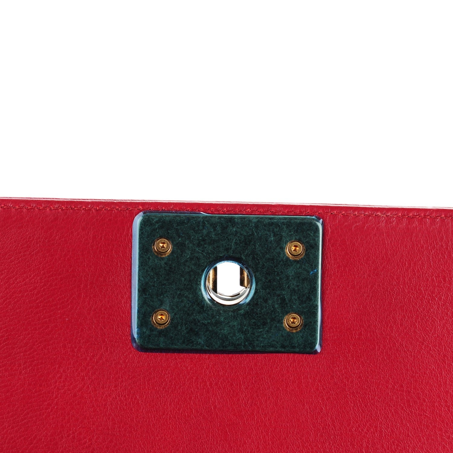 Chanel Goat Hair Small Boy Flap Red 5 of 8