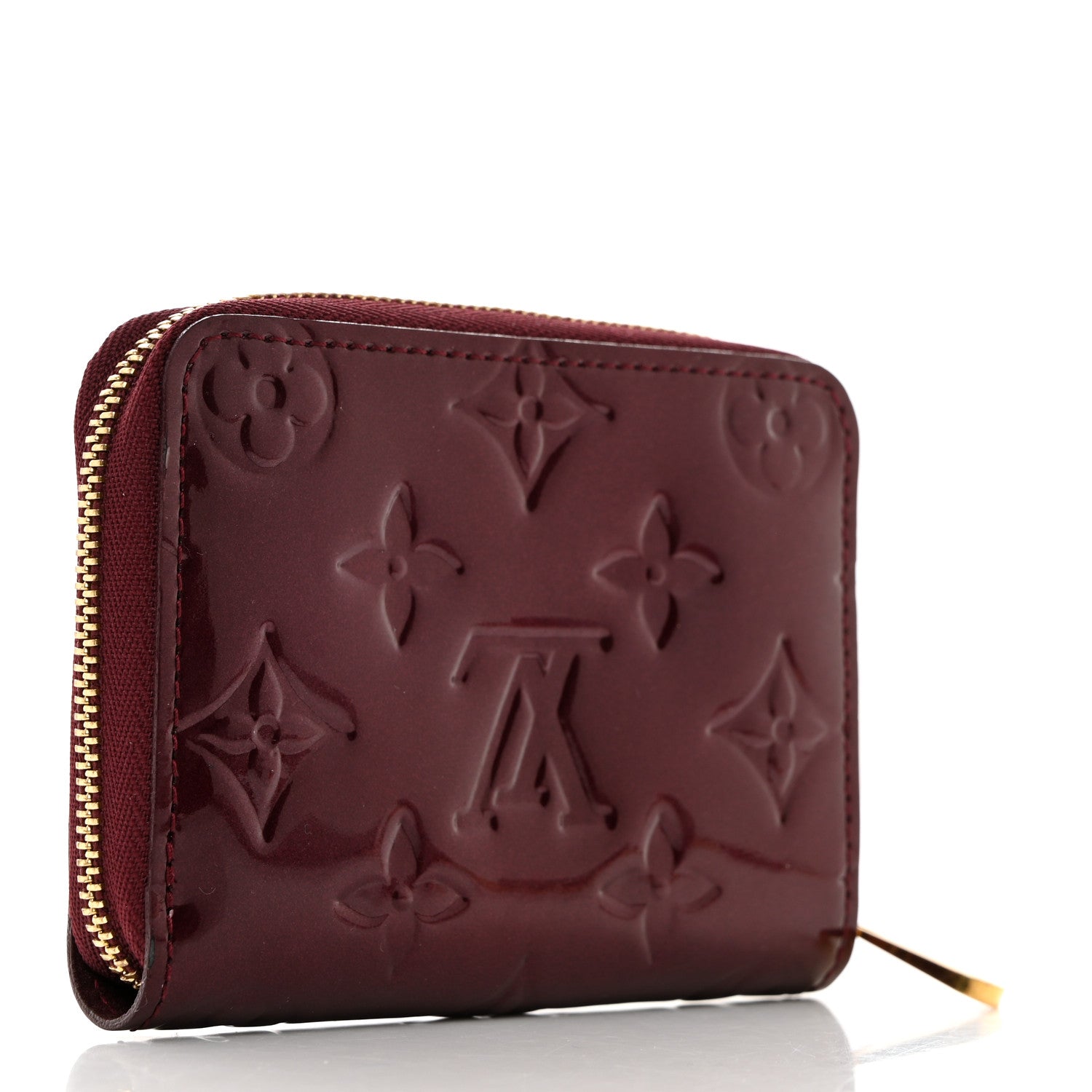 Louis Vuitton Vernis Zippy Coin Purse Rouge Fauviste 3 of 8