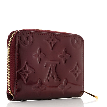 Louis Vuitton Vernis Zippy Coin Purse Rouge Fauviste 3 of 8