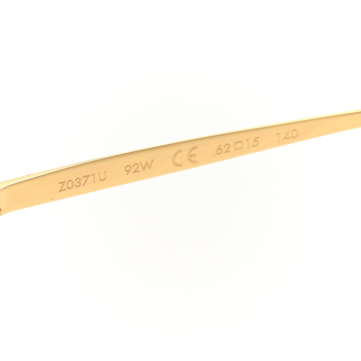 Louis Vuitton Lily Sunglasses Z0371U Brown Glitter 6 of 7