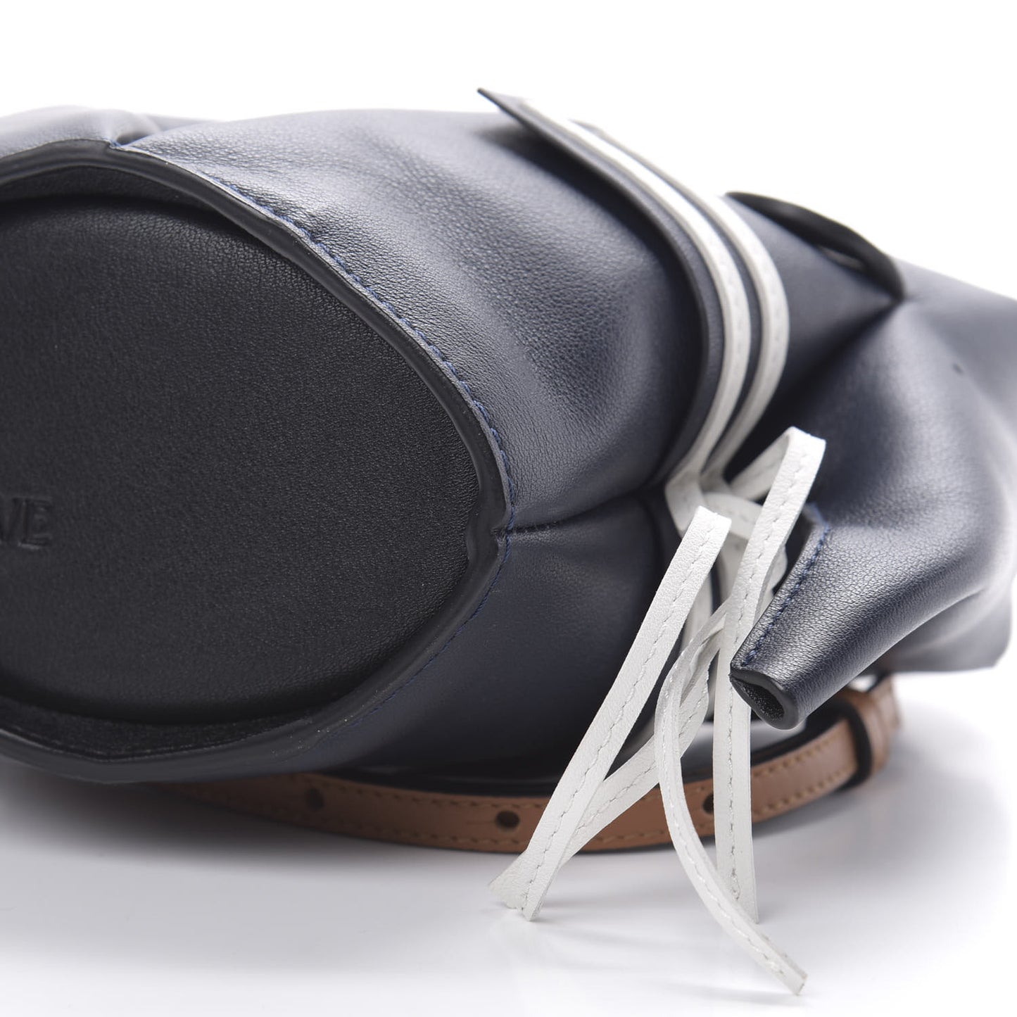 Calfskin Mini Sailor Elephant Crossbody Bag Deep Blue