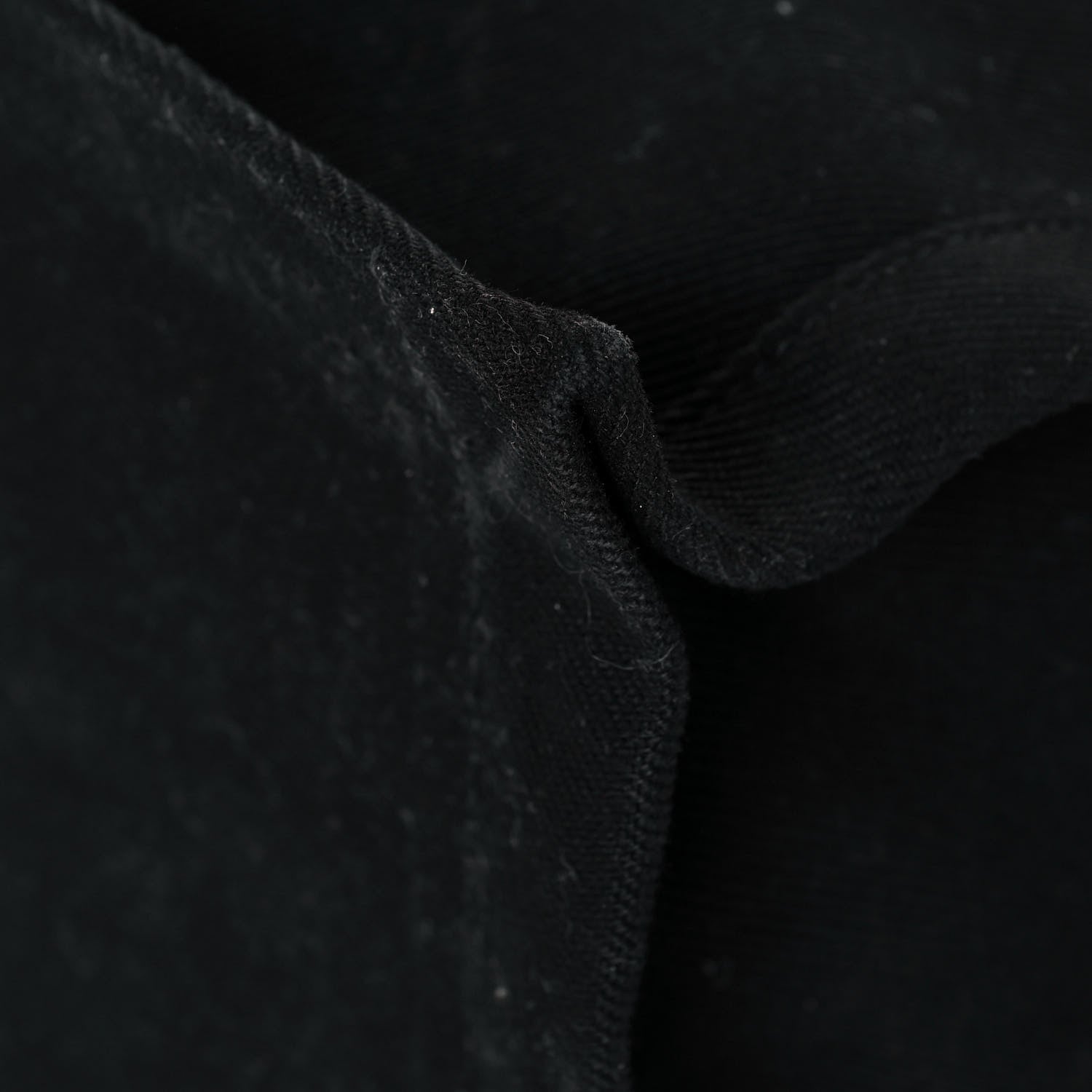 Saint Laurent Linen Calfskin Rive Gauche Tote Black 9 of 13