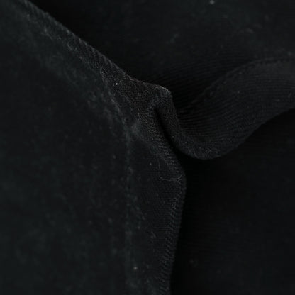 Saint Laurent Linen Calfskin Rive Gauche Tote Black 9 of 13