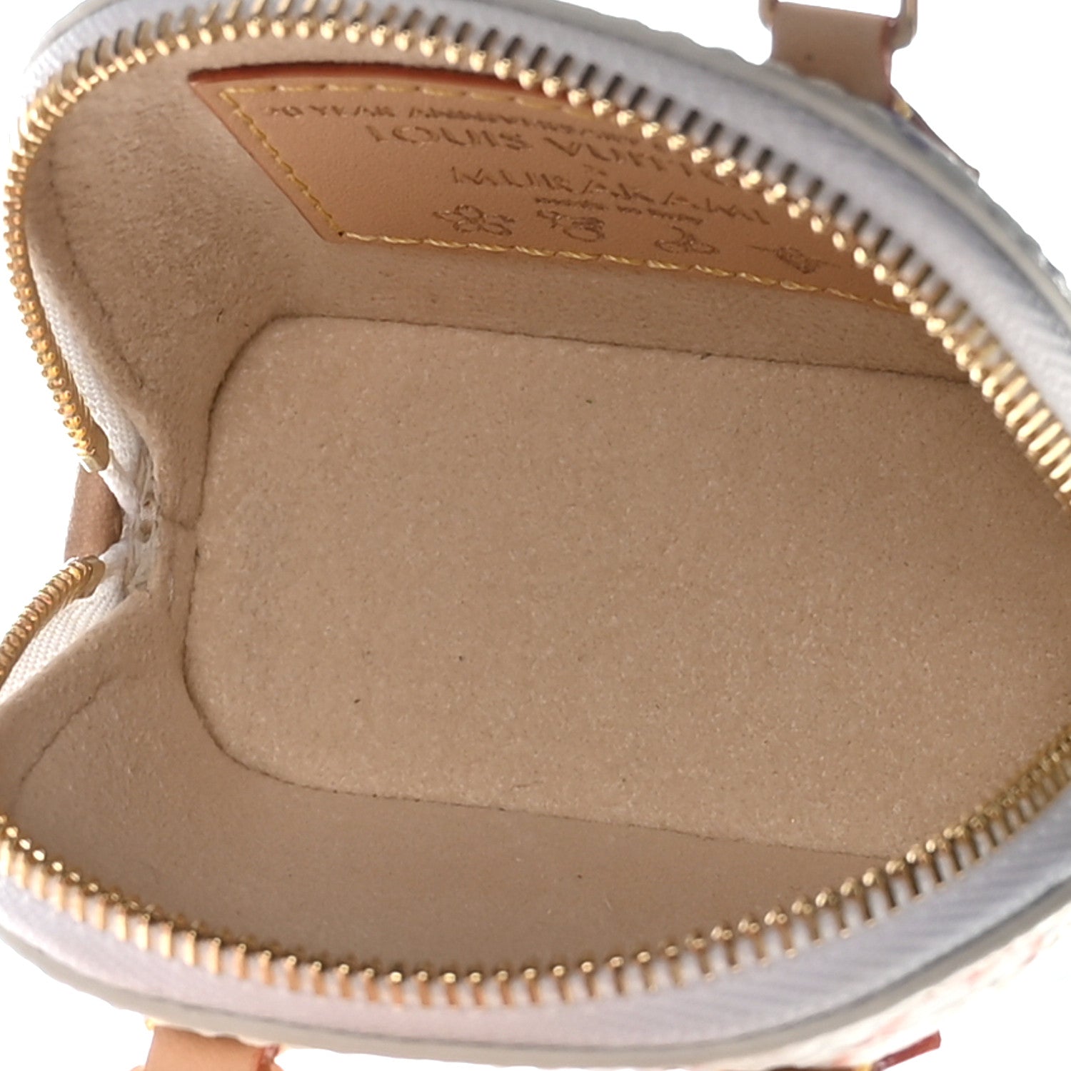 Louis Vuitton LV x TM Monogram Multicolor Micro Alma Bag Charm White 8 of 12