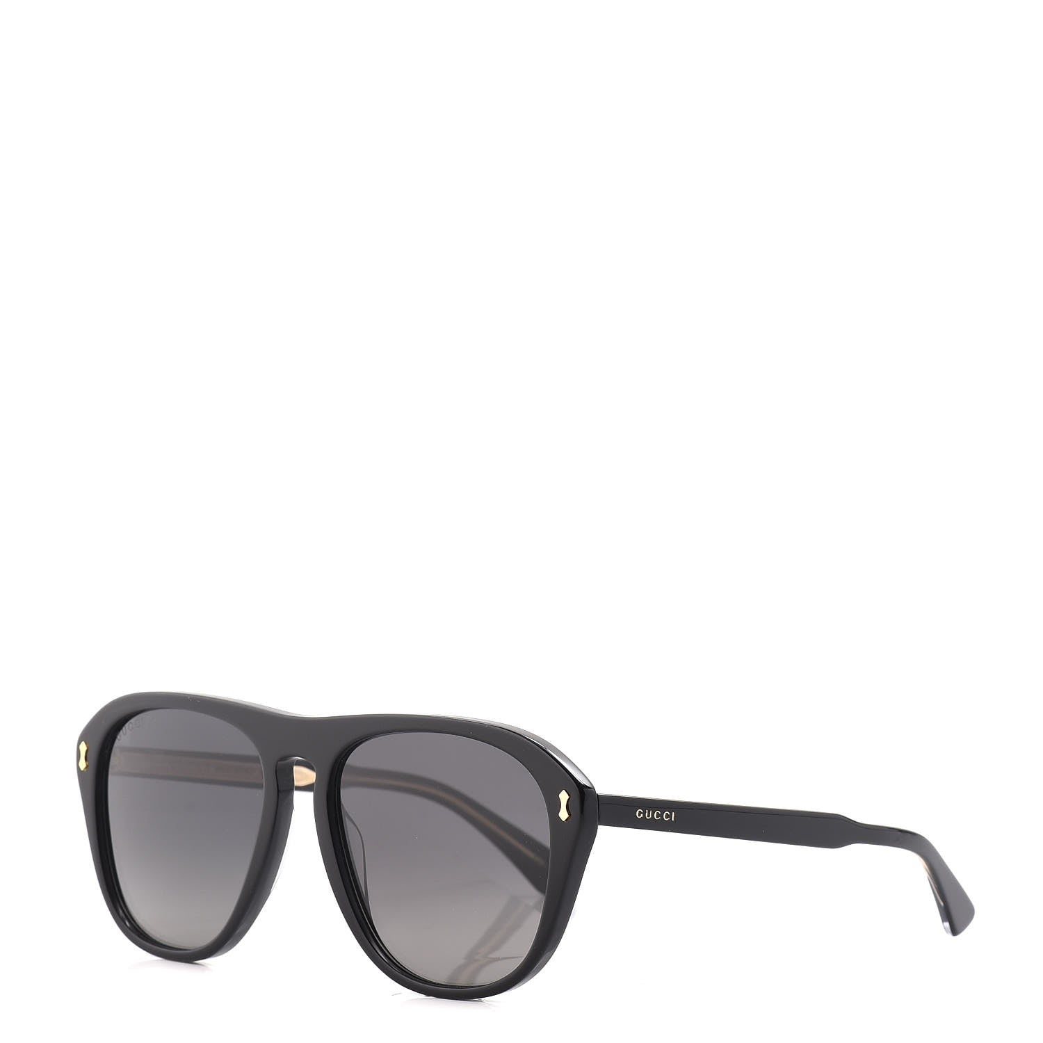 Gucci Aviator Sunglasses GG0128S Black 1 of 9