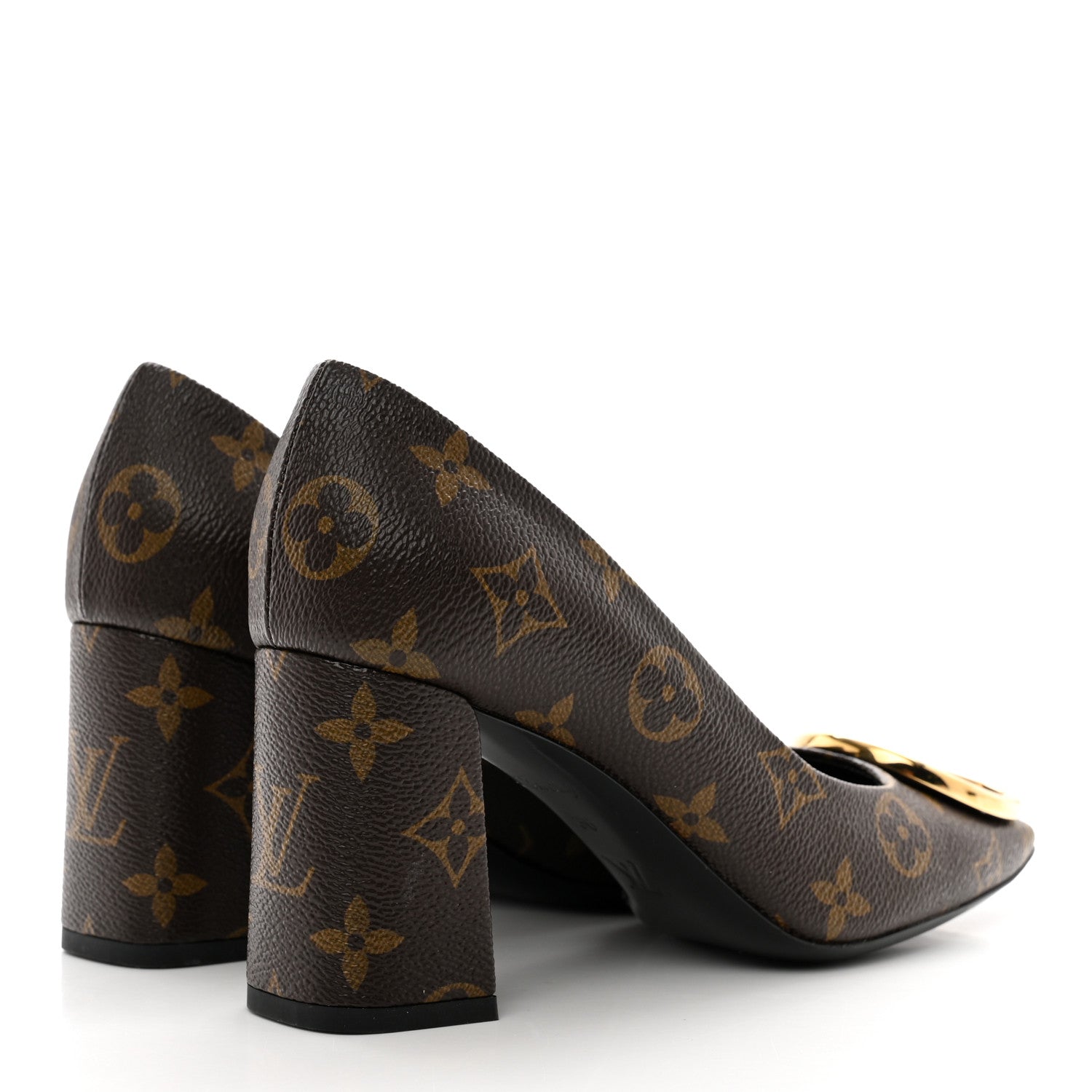 Louis Vuitton Monogram Madeleine Pumps 36 4 of 8