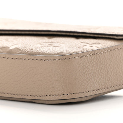 Louis Vuitton Empreinte Pochette Felicie Chain Wallet Tourterelle 13 of 15