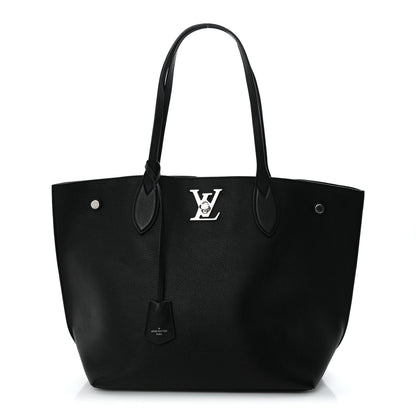 Louis Vuitton Calfskin Lockme Go Tote Black 1 of 9