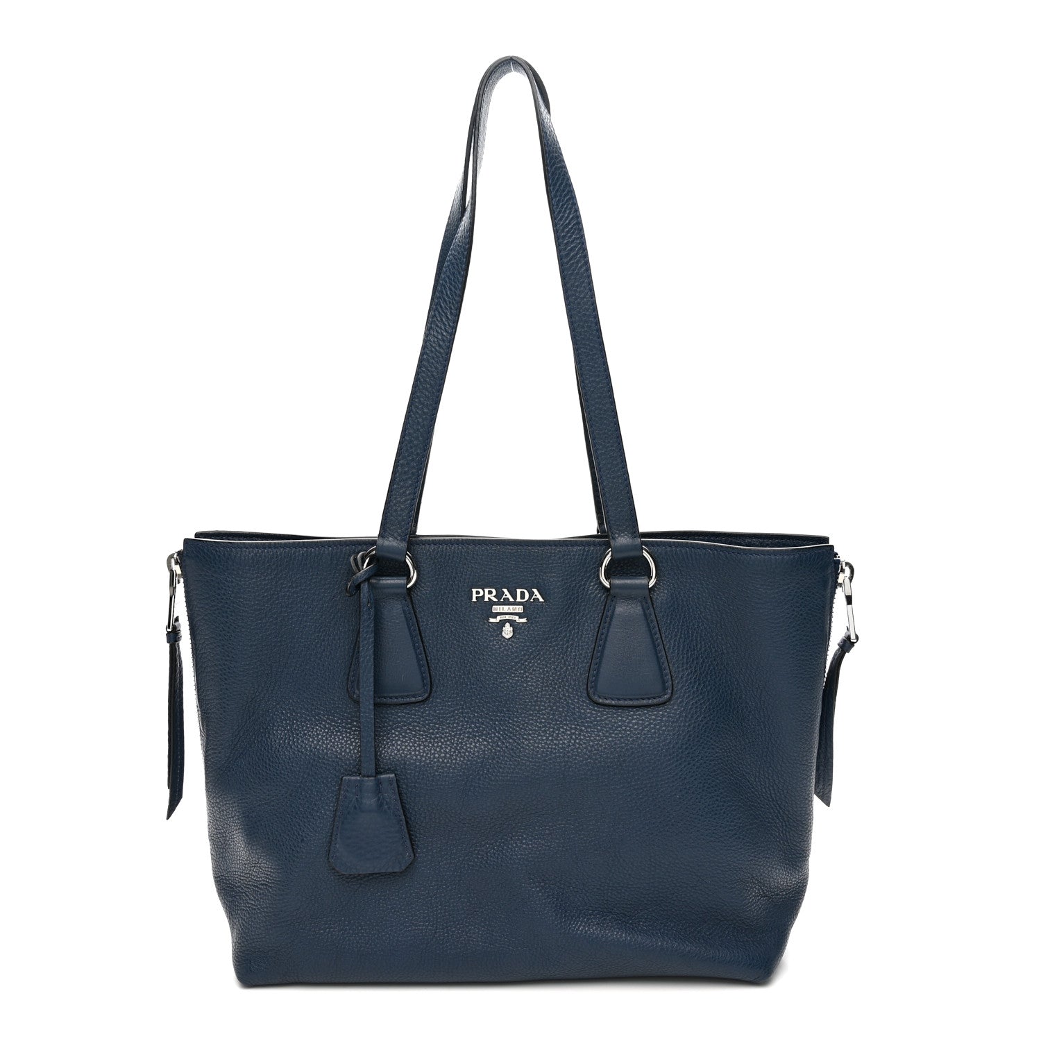 Prada Vitello Daino Shopping Tote Baltico 1 of 14