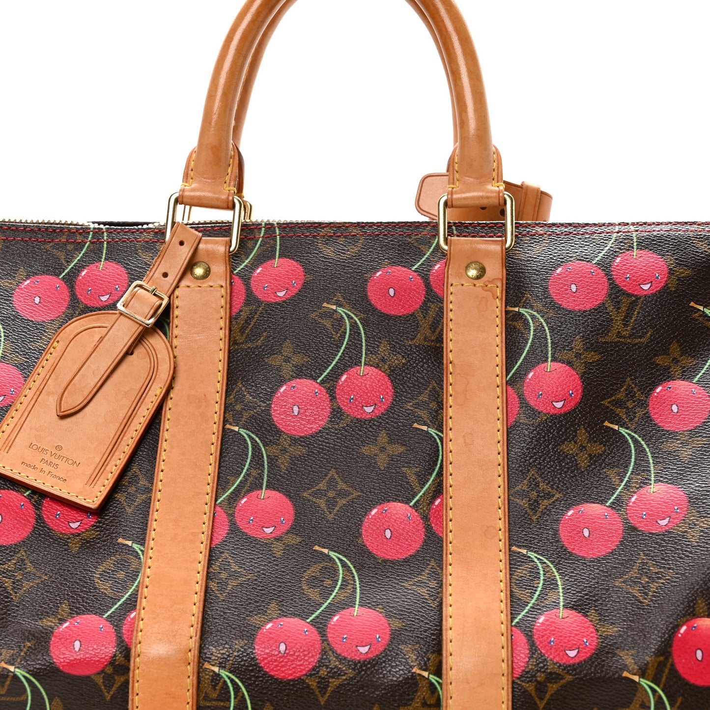 Monogram Cerises Keepall 45