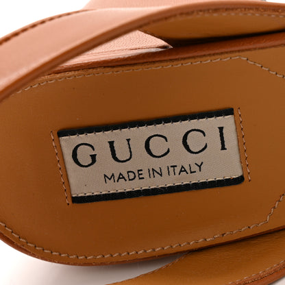 Gucci Quentin Granada Kid Horsebit 25/60mm Platform Sandals 39.5 Harness Brown 7 of 11