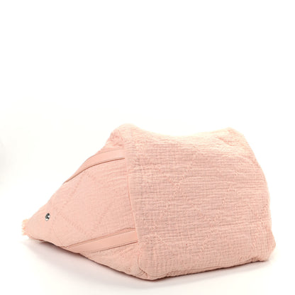 Chanel Canvas Small Double Face Tote Light Pink 4 of 9