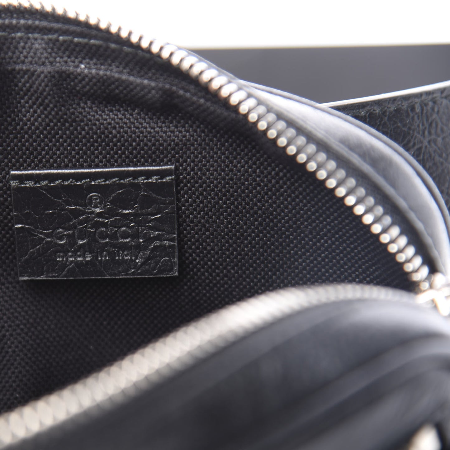 Fluffy Calfskin Mini Morpheus Belt Bag 90 36 Black