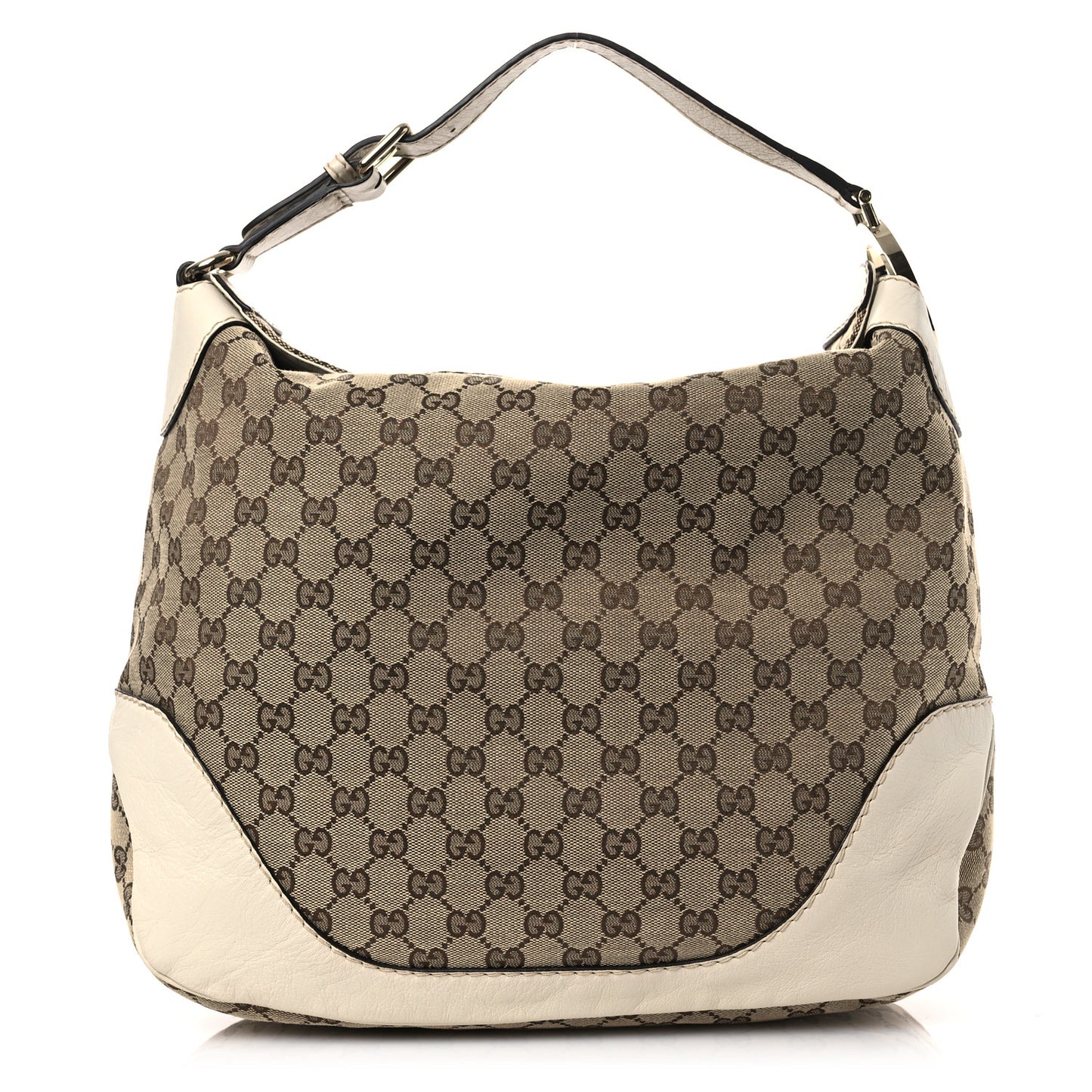 Monogram Medium Charlotte Hobo Off White