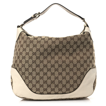 Gucci Monogram Medium Charlotte Hobo Off White 1 of 11