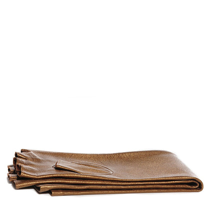 Chanel Metallic Lambskin Long Fingerless Gloves Bronze 7 3 of 6