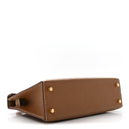 Hermes Epsom Mini Kelly Sellier 20 Gold 4 of 12