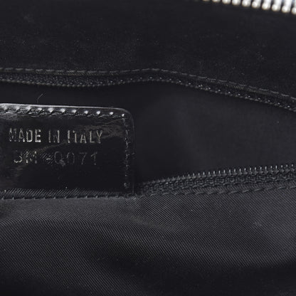 Christian Dior Denim Perforated Trailer Trash Tote Black 7 of 18