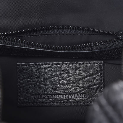 Alexander Wang Pebbled Lambskin Rockie Black Matte Black Hardware 5 of 12