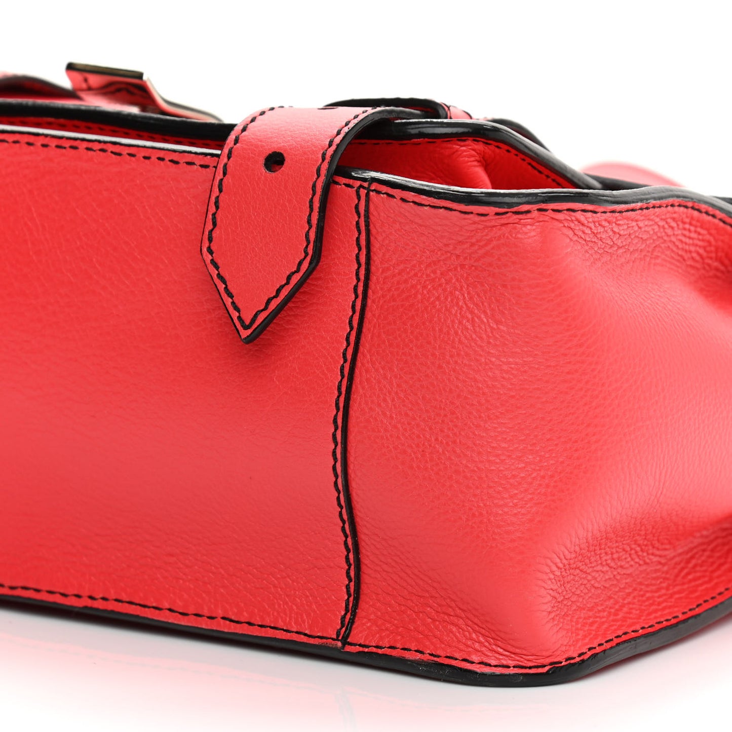 Lambskin Tiny PS1 Satchel Red