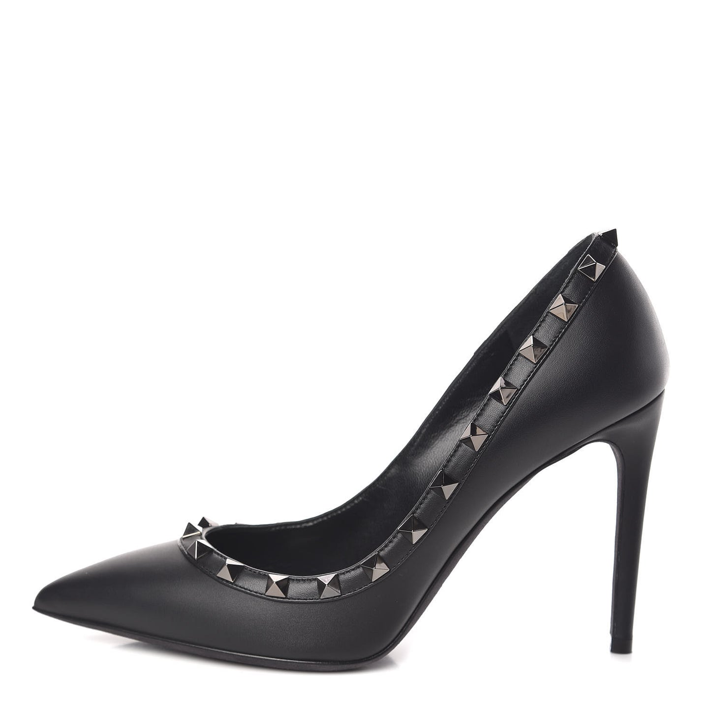 Nappa Rockstud 100mm Pumps 37.5 Black