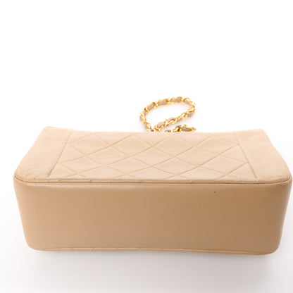 Chanel Lambskin Quilted Small Single Flap Beige 14 of 14