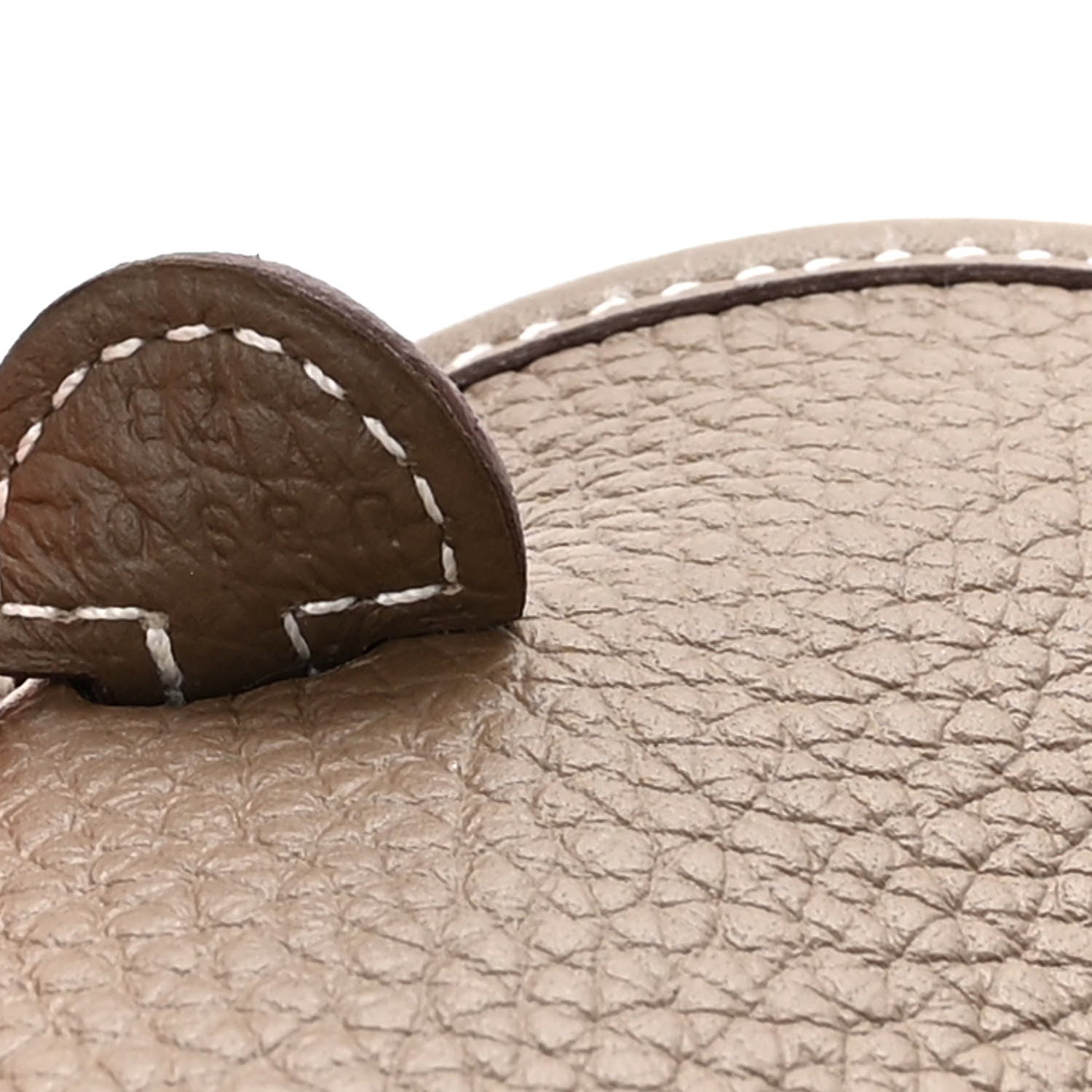 Hermes Taurillon Clemence Evelyne TPM Etoupe 7 of 11
