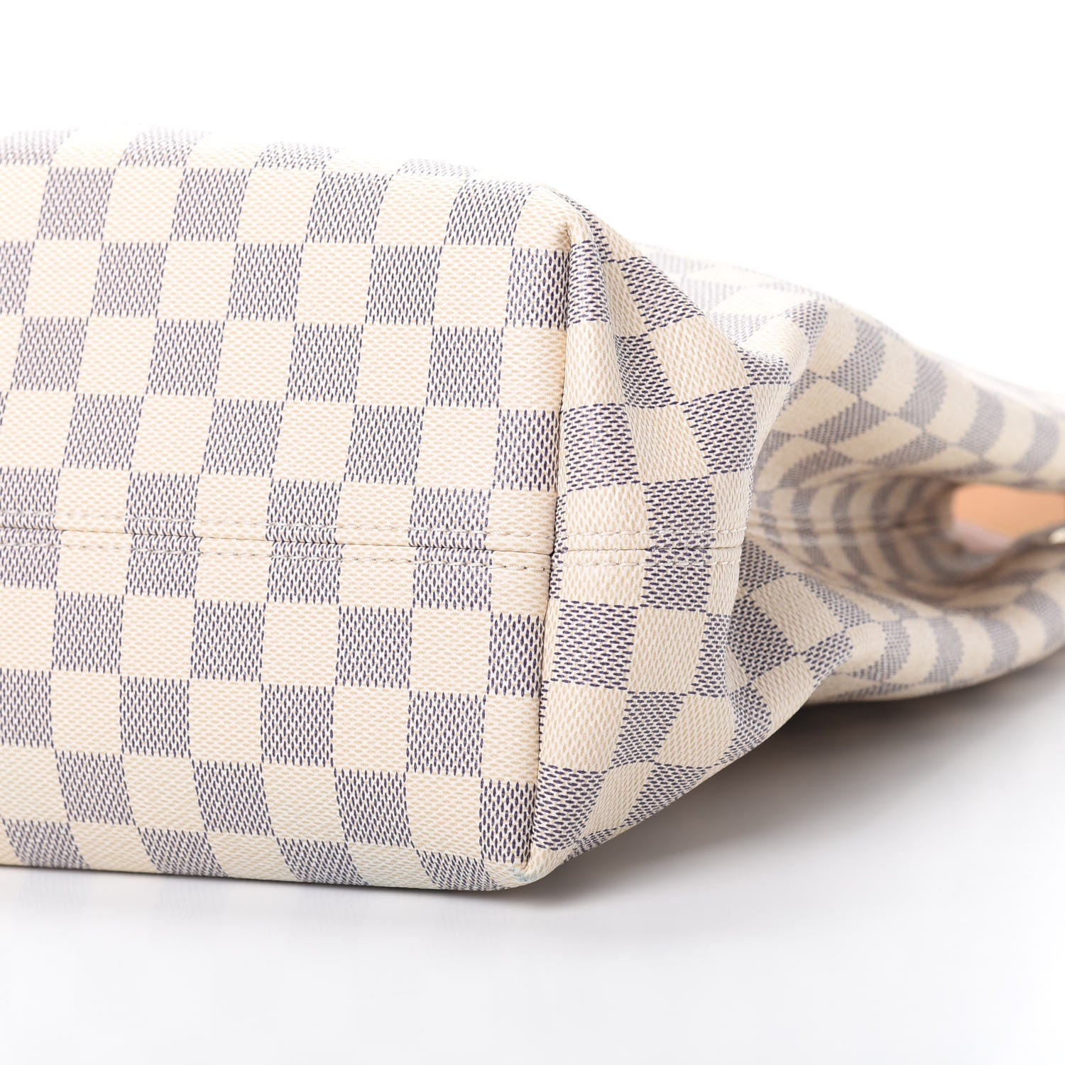 Louis Vuitton Damier Azur Graceful MM Rose Ballerine 11 of 14