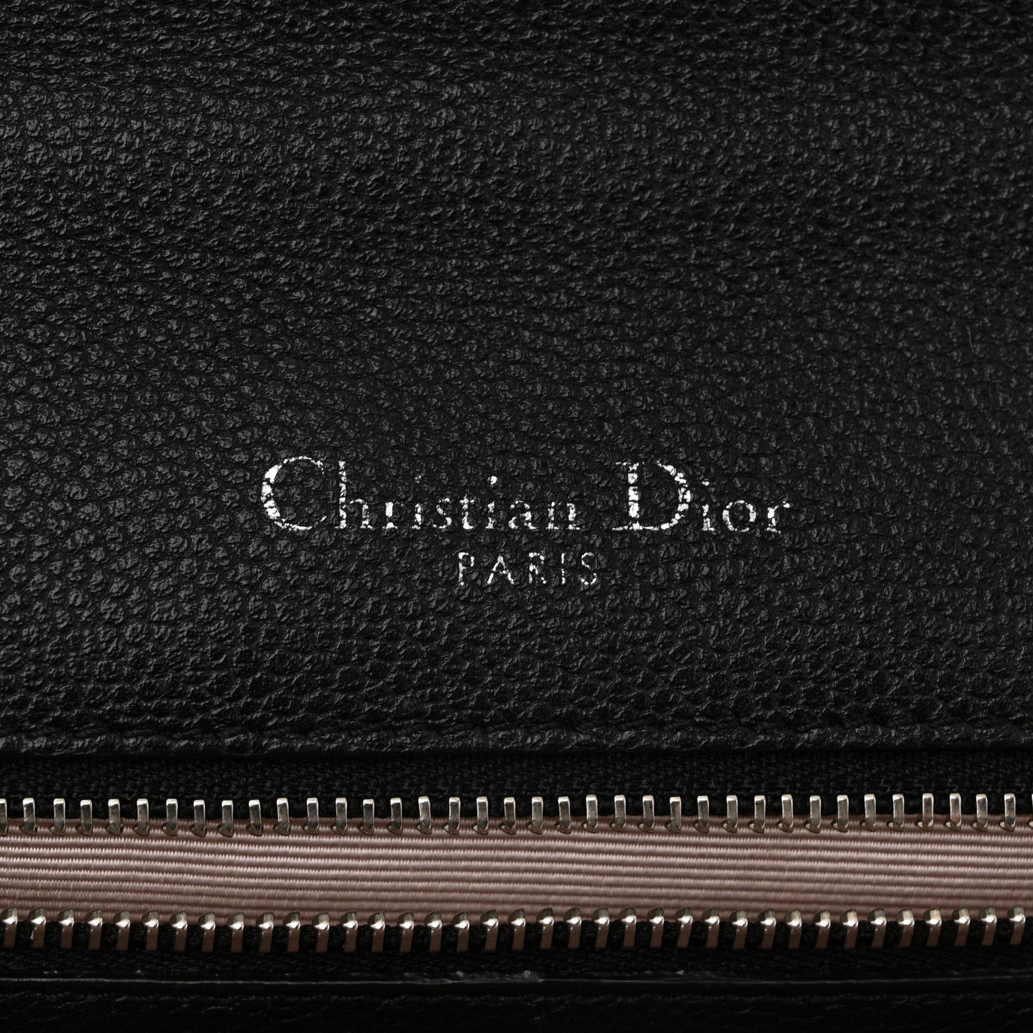 Christian Dior Grained Calfskin Large Diorama Flap Bag Black 6 of 10