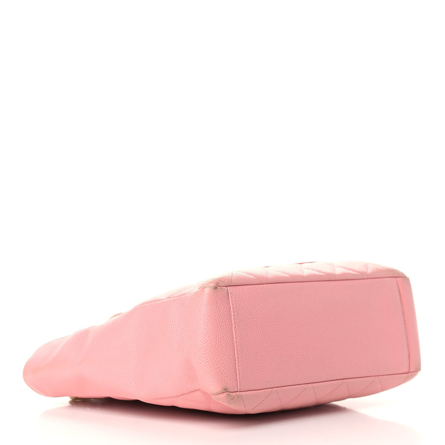 Caviar Quilted Petit Shopping Tote PST Pink