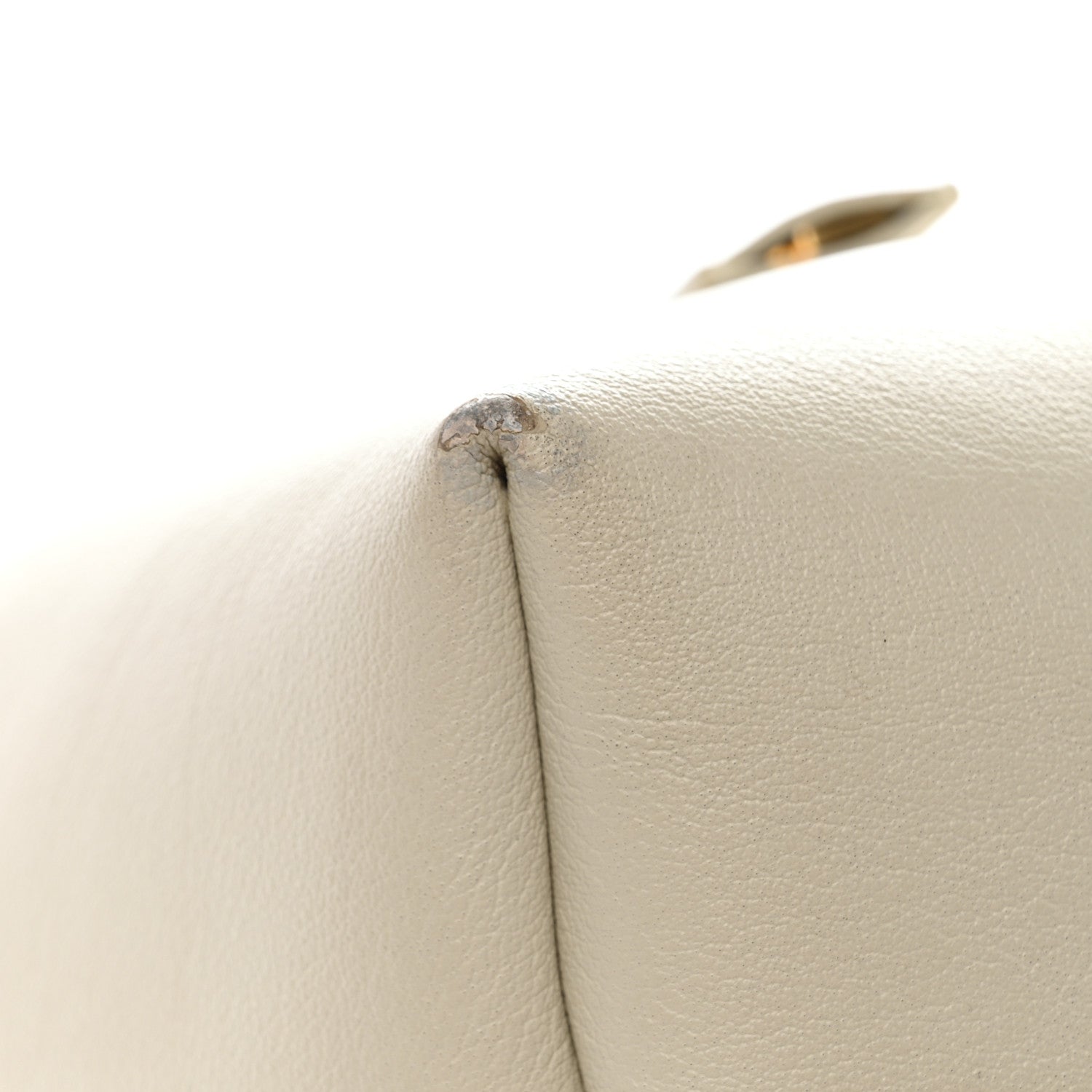 Saint Laurent Calfskin Large Shopping Tote Porcellana 19 of 19