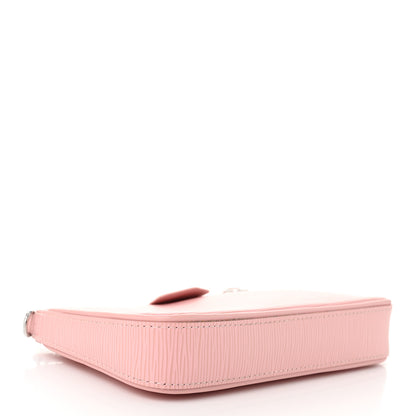 Louis Vuitton Epi Easy Pouch On Strap Rose Ballerine 4 of 9