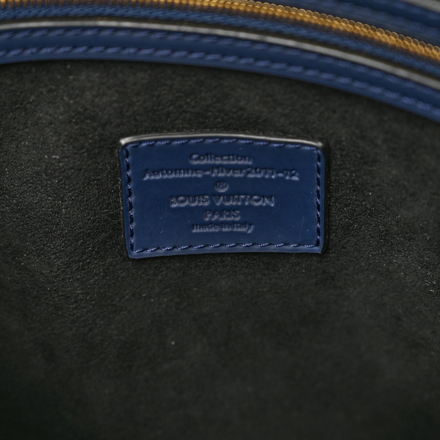 Monogram Addiction Vertical Lockit MM Blue