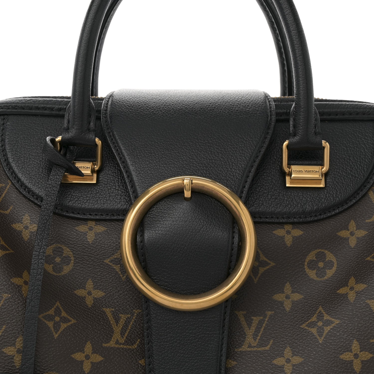 Louis Vuitton Monogram Golden Arrow Speedy Black 7 of 9