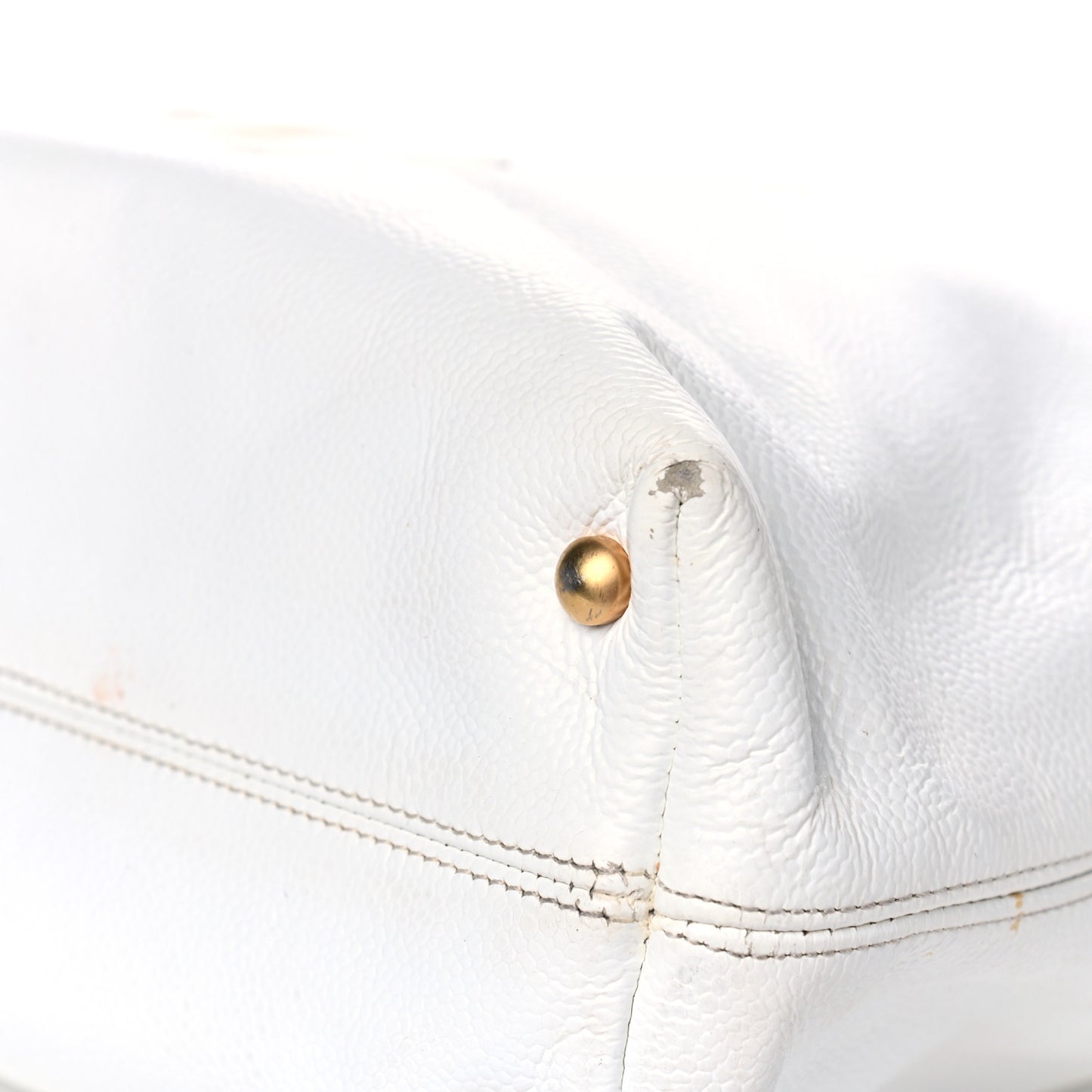 Caviar CC Tote White