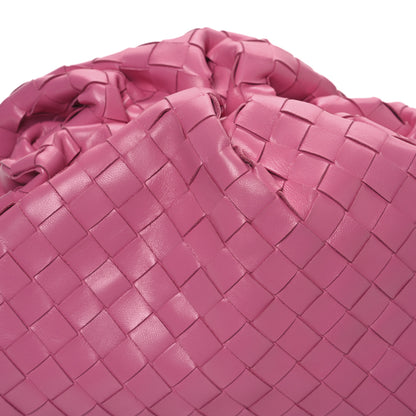 Bottega Veneta Nappa Maxi Intrecciato The Pouch Oversized Clutch Pink 8 of 10