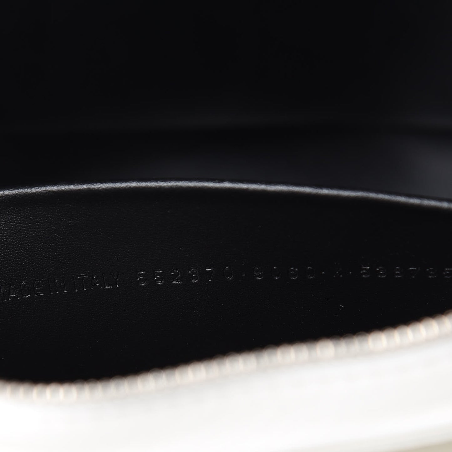 Calfskin Logo S Everyday Camera Bag White