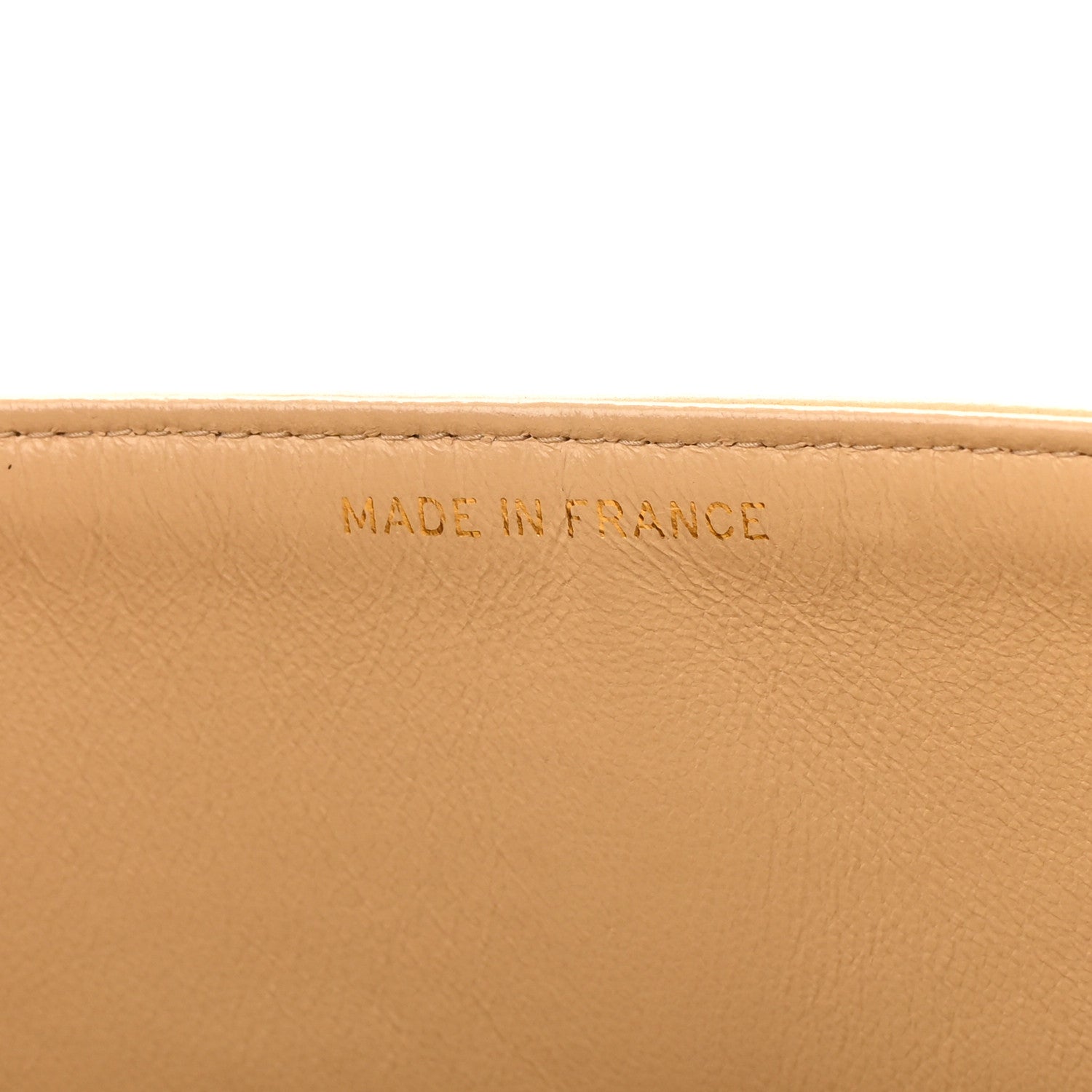 Chanel Lambskin Quilted Medium Double Flap Beige 7 of 26