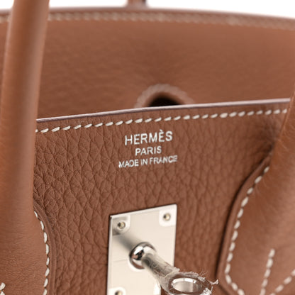 Hermes Togo Birkin 25 Gold 6 of 11