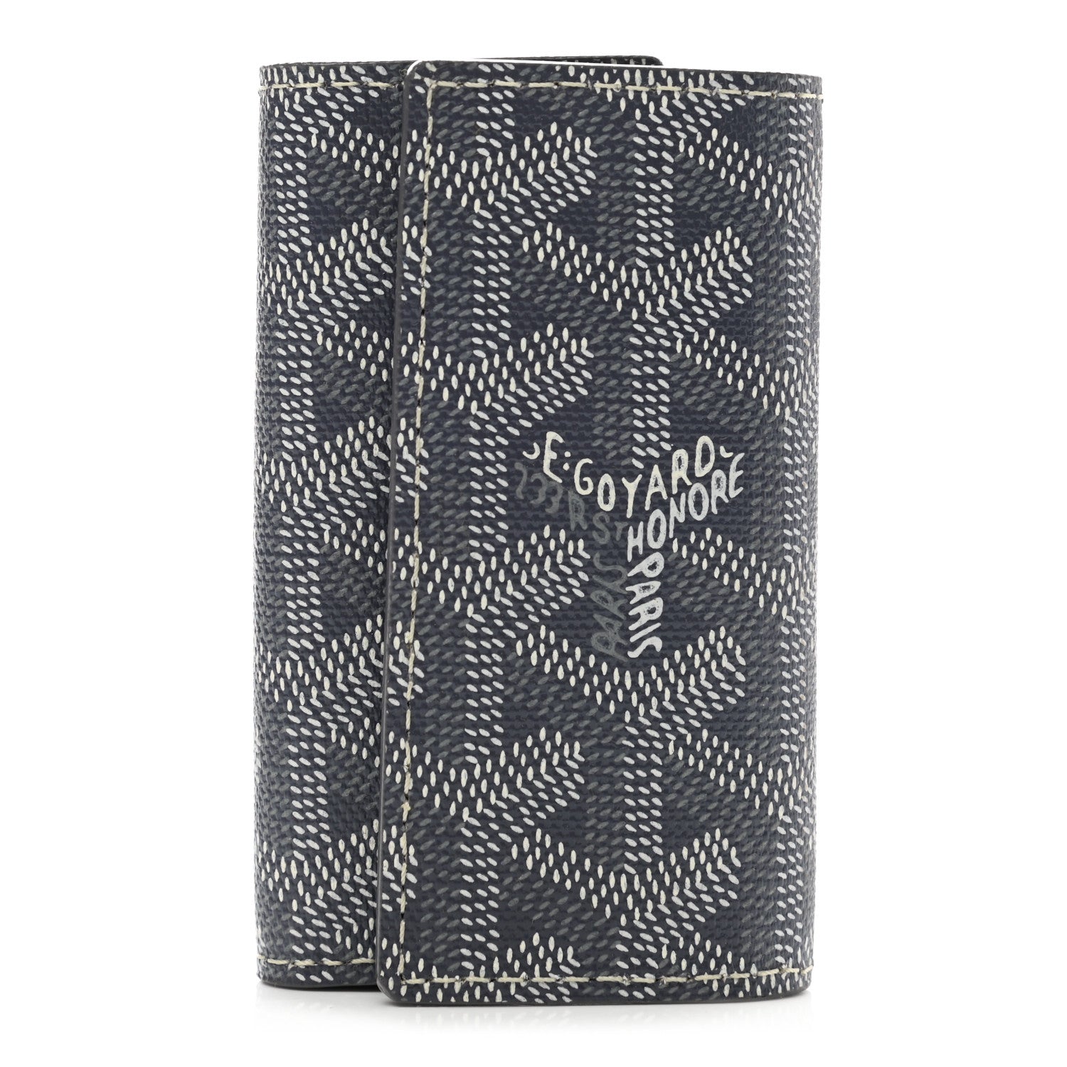 Goyard Goyardine Saint Michel 6 Key Holder Grey 1 of 8