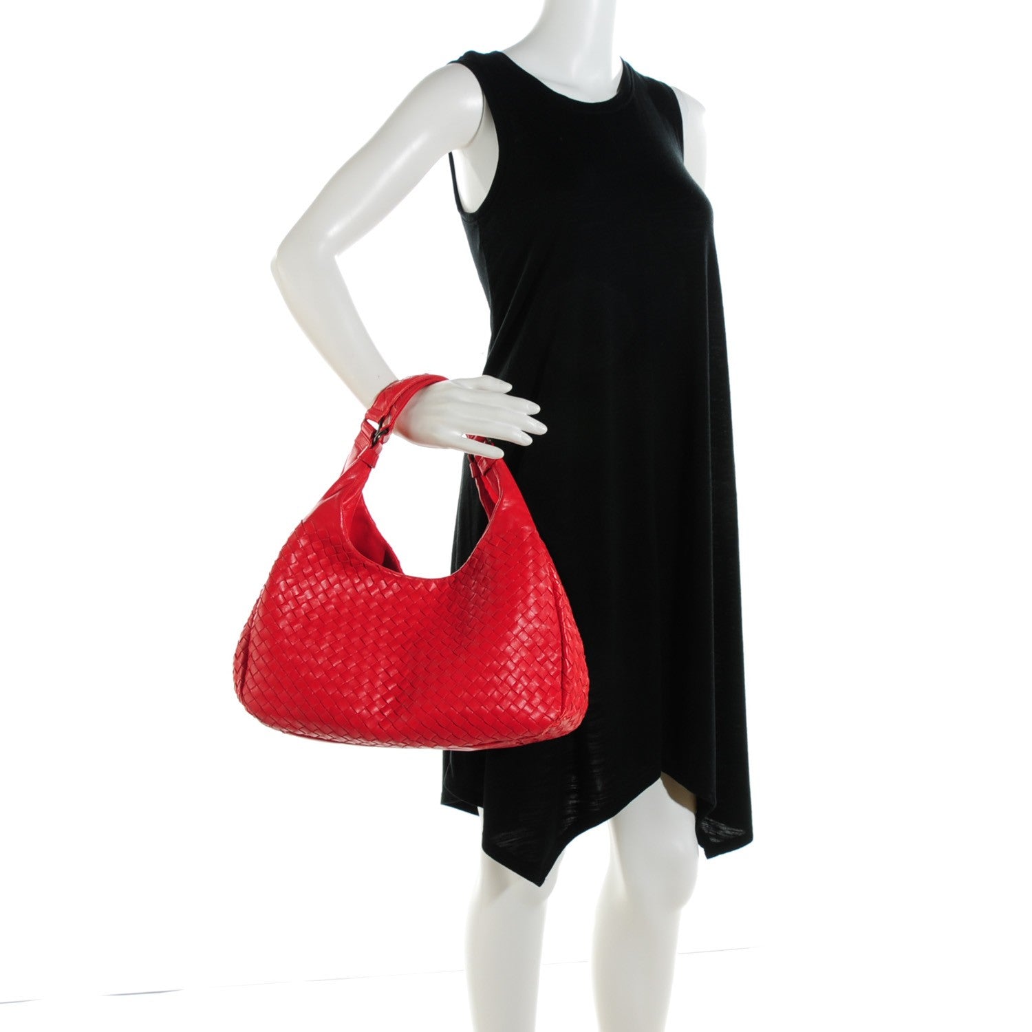 Bottega Veneta Nappa Intrecciato Medium Campana Flame 2 of 9