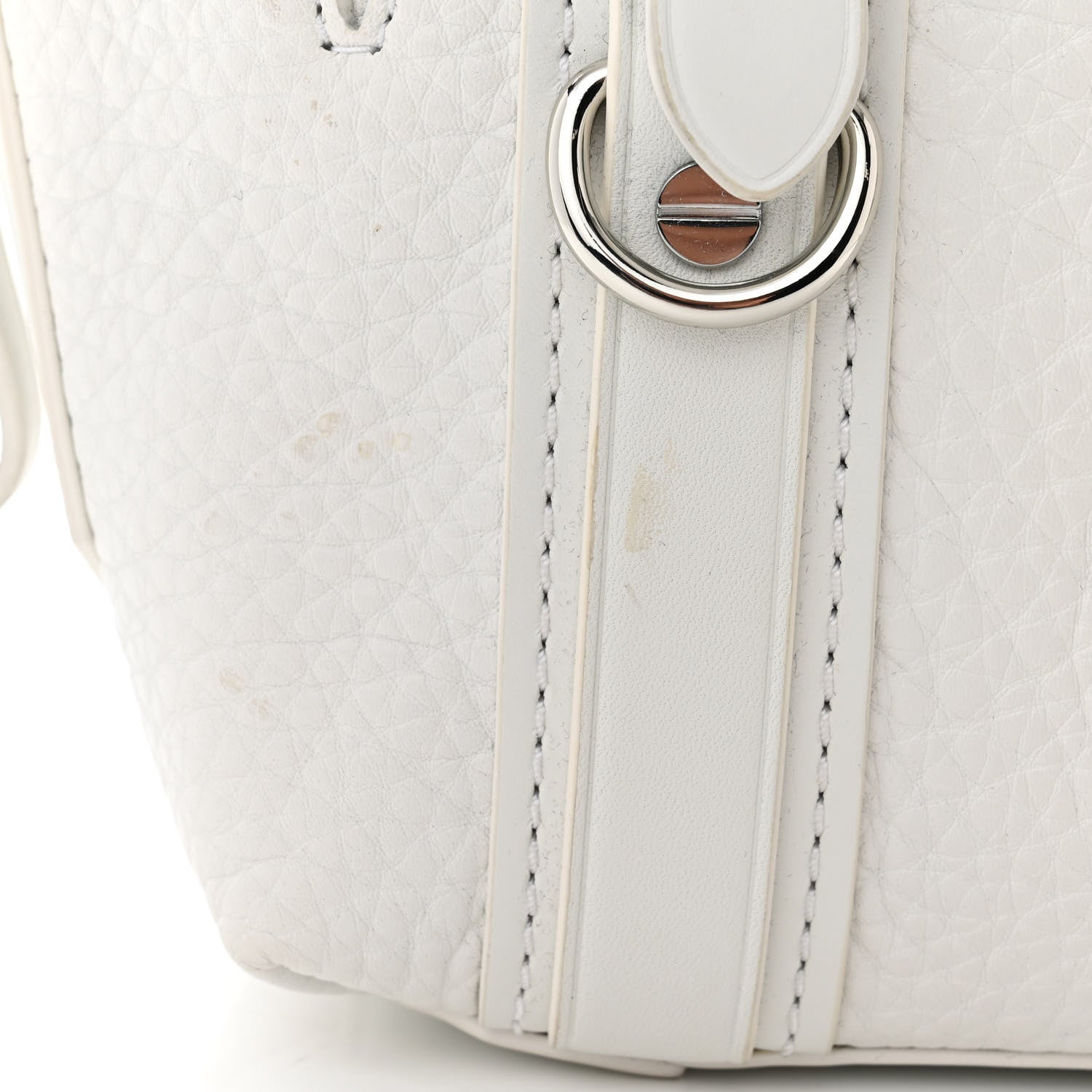 Alexander Wang Pebbled Calfskin Mini Emile White 13 of 13