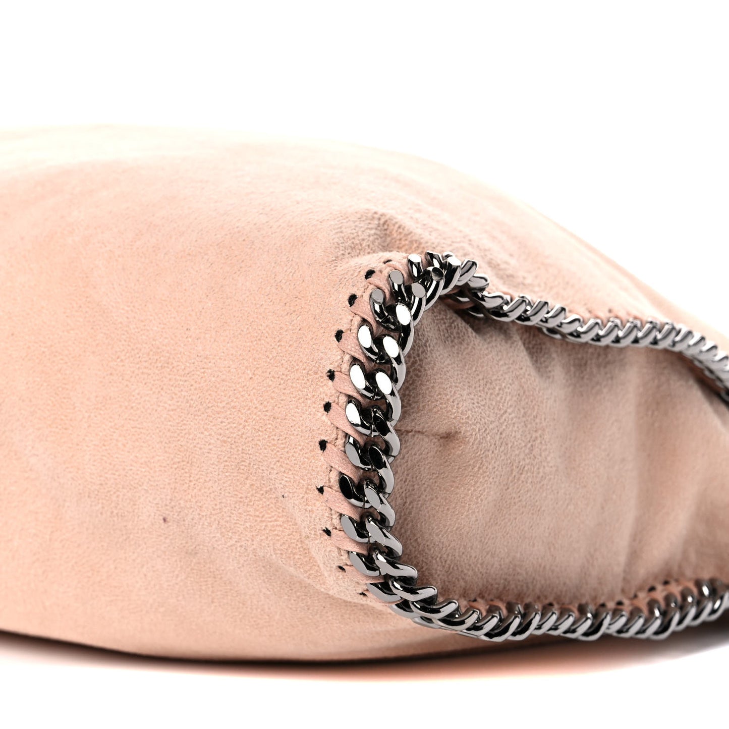 Shaggy Deer Falabella Fold Over Tote Powder