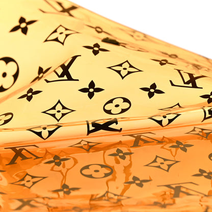 Louis Vuitton PVC Monogram Printed Envelope Pouch Orange 5 of 5