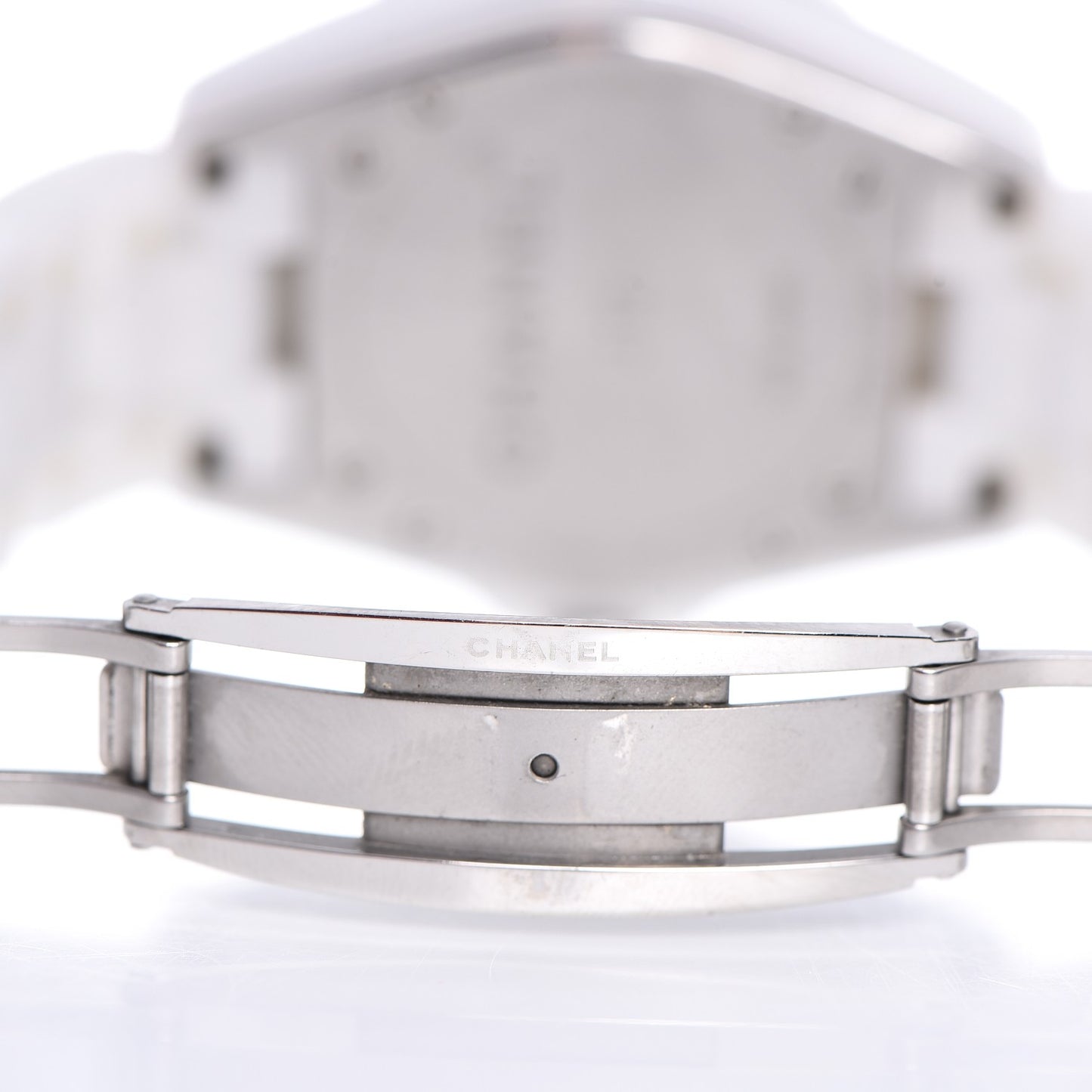 Stainless Steel Ceramic Diamond 38mm J12 Automatic Watch White